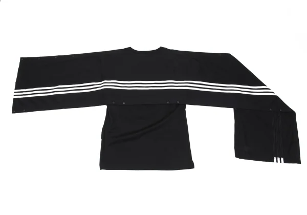 Y-3 Multi Button Wrap Design T Shirt K-167559_012