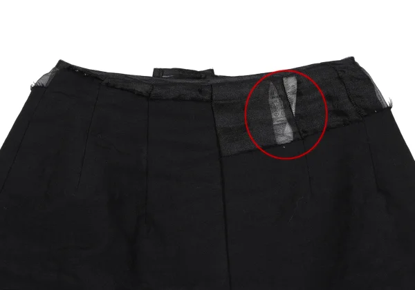 COMME des GARCONS Pasted Sheer Skirt K-167560_003