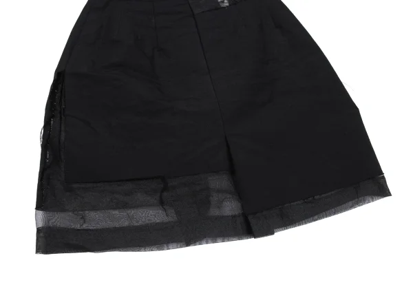 COMME des GARCONS Pasted Sheer Skirt K-167560_006