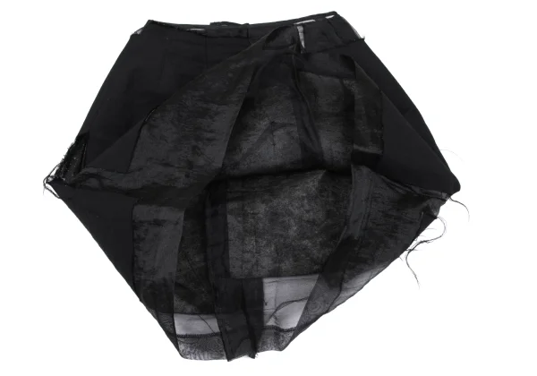 COMME des GARCONS Pasted Sheer Skirt K-167560_008