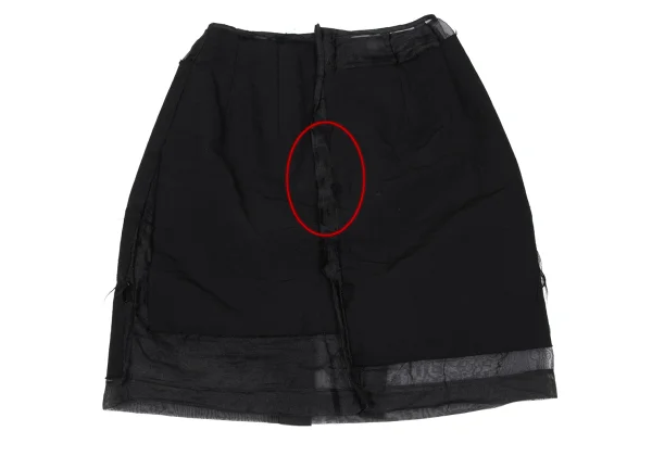 COMME des GARCONS Pasted Sheer Skirt K-167560_009