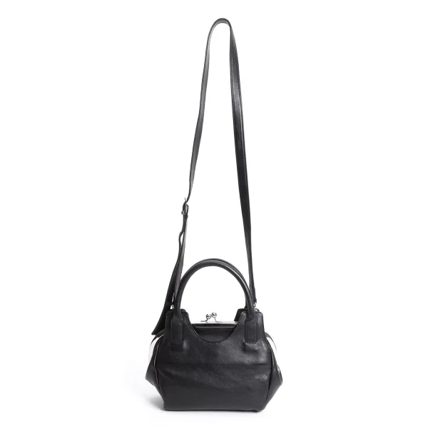 Yohji Yamamoto NOIR Clasp Leather Handbag K-167563_002