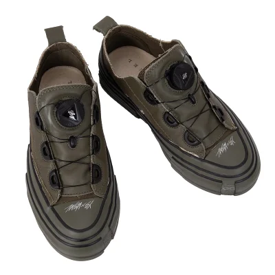 Y's × xVessel Dial Lace Up Canvas Sneakers