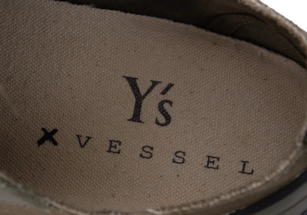 Y's × xVessel Dial Lace Up Canvas Sneakers K-167564_019