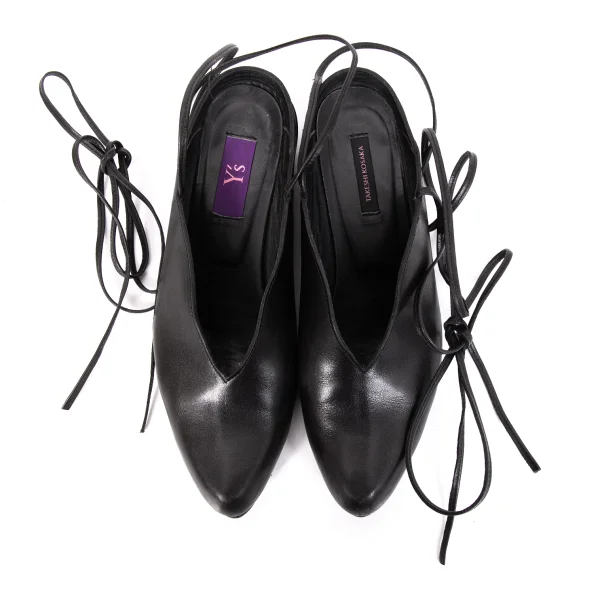 TAKESHI KOSAKA by Y's Pink Label Strap Leather mule K-167565_003