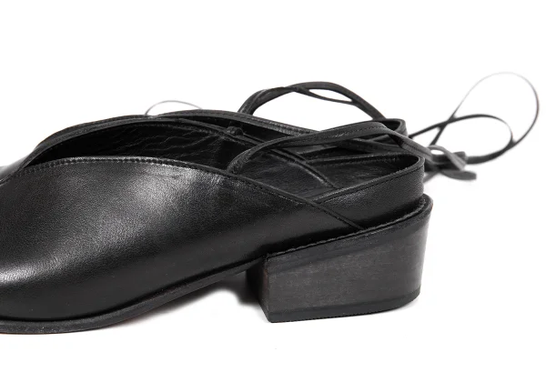 TAKESHI KOSAKA by Y's Pink Label Strap Leather mule K-167565_006