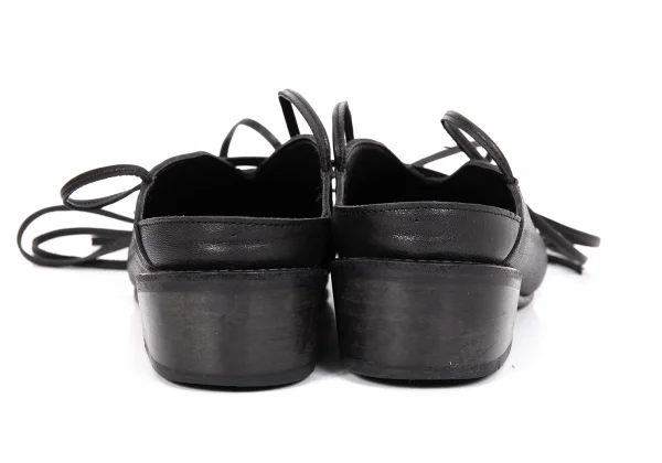 TAKESHI KOSAKA by Y's Pink Label Strap Leather mule K-167565_008