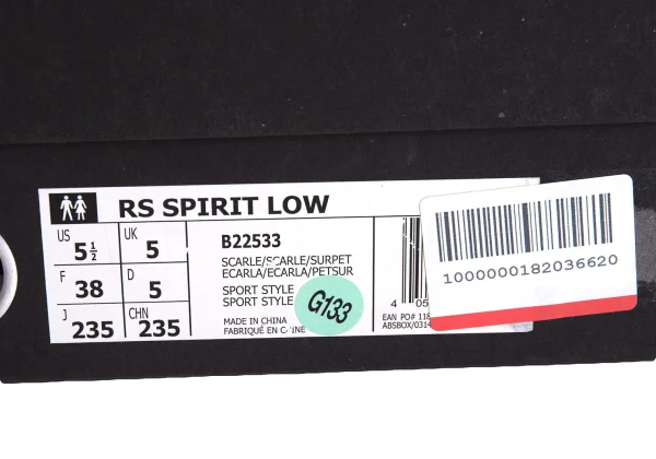 RAF SIMONS×adidas SPIRIT LOW Sneakers K-167570_015