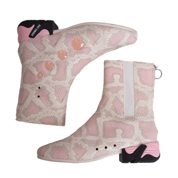 RAF SIMONS Runner SOLARIS-21 HIGH Snake Printed Sneakers K-167572_010