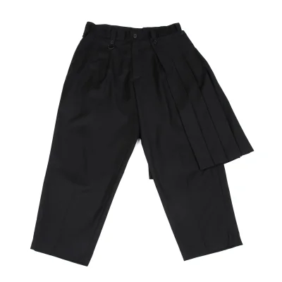 S'YTE Detachable Pleats Wool Poly Pants