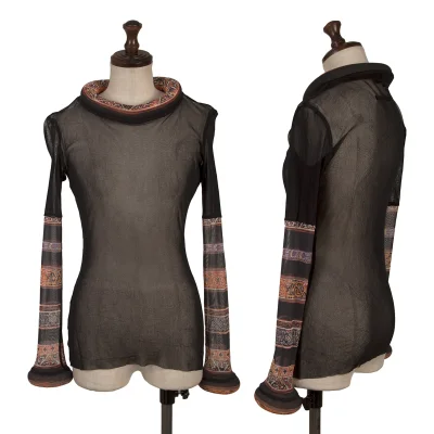 Jean Paul GAULTIER FEMME Padded Design Mesh Top