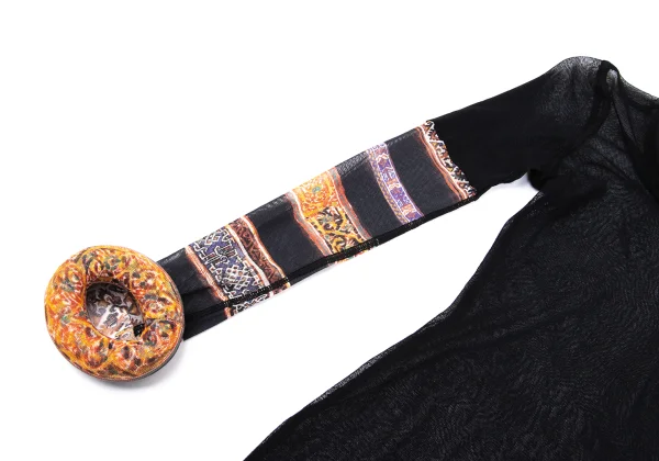 Jean Paul GAULTIER FEMME Padded Design Mesh Top K-167579_005