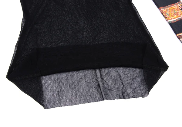 Jean Paul GAULTIER FEMME Padded Design Mesh Top K-167579_008