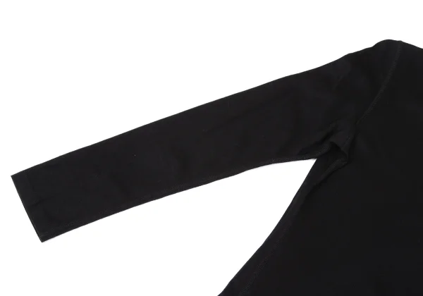 Jean Paul GAULTIER FEMME Cotton Detachable Vinyl Pocket Hem Design Top K-167580_005