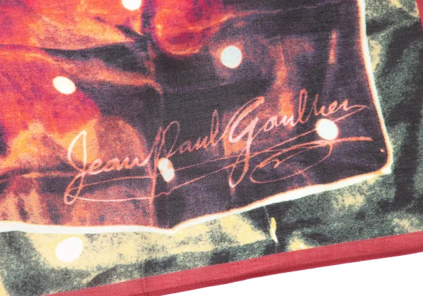 Jean Paul GAULTIER Graphic Print Handkerchief K-167583_003