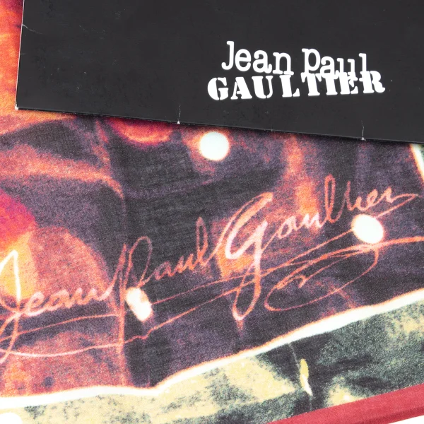 Jean Paul GAULTIER Graphic Print Handkerchief K-167583_007