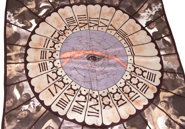 Jean Paul GAULTIER Constellation Print Scarf K-167585_002