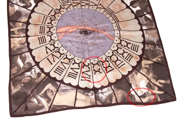 Jean Paul GAULTIER Constellation Print Scarf K-167585_006