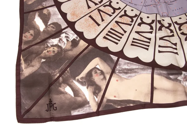 Jean Paul GAULTIER Constellation Print Scarf K-167585_009