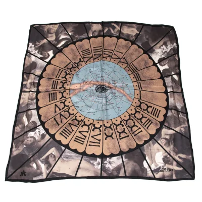 Jean Paul GAULTIER Constellation Print Scarf
