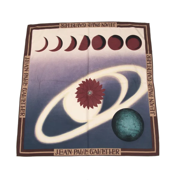 Jean Paul GAULTIER Galaxy Printed Scarf Multi-Color  K-167590_001
