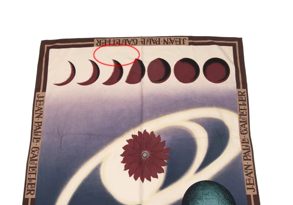 Jean Paul GAULTIER Galaxy Printed Scarf K-167590_002