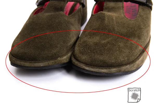 Jean Paul GAULTIER Suede Belted Design Sandal K-167595_003