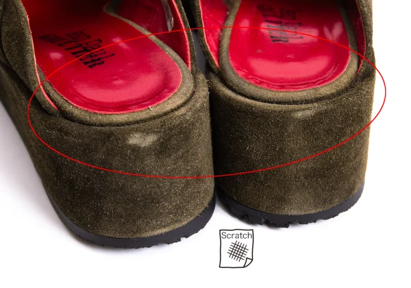 Jean Paul GAULTIER Suede Belted Design Sandal K-167595_006