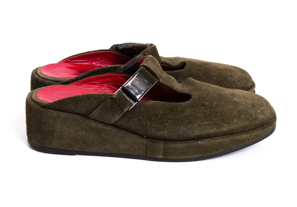 Jean Paul GAULTIER Suede Belted Design Sandal K-167595_007