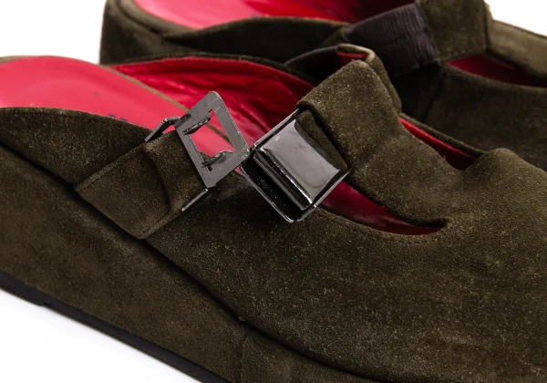 Jean Paul GAULTIER Suede Belted Design Sandal K-167595_009