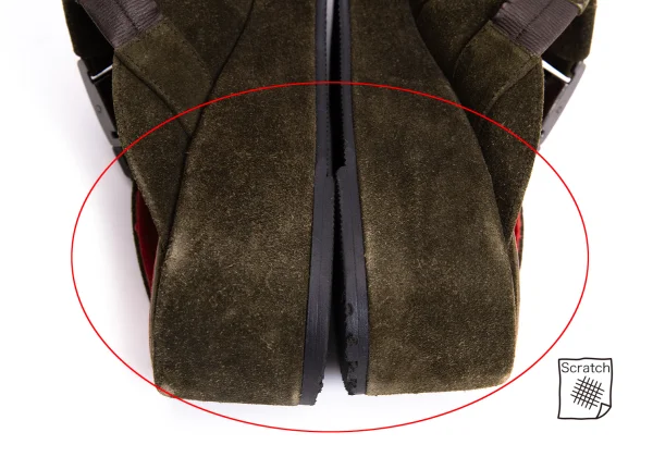 Jean Paul GAULTIER Suede Belted Design Sandal K-167595_014