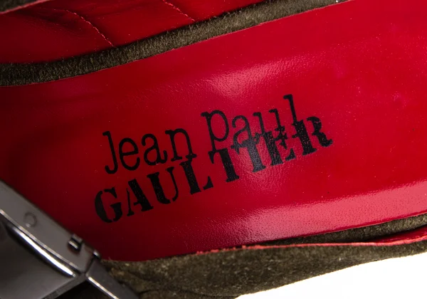 Jean Paul GAULTIER Suede Belted Design Sandal K-167595_018