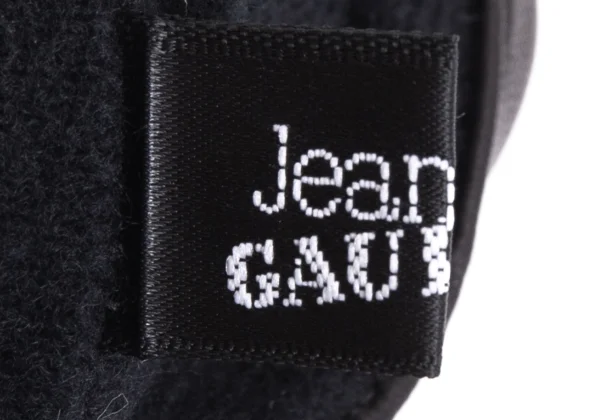 Jean Paul GAULTIER Metal Plate Leather Groves K-167597_008