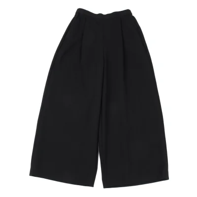 ENFOLD Poly Rayon Stretch Tuck Wide Pants