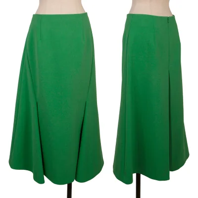 ENFOLD Poly Rayon Stretch Tuck Design Skirt