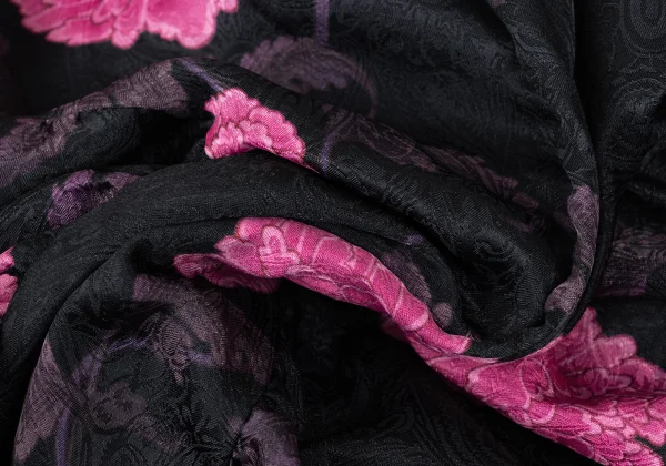 FETICO EMI FUNAYAMA Floral Shirred Design Top K-167607_013