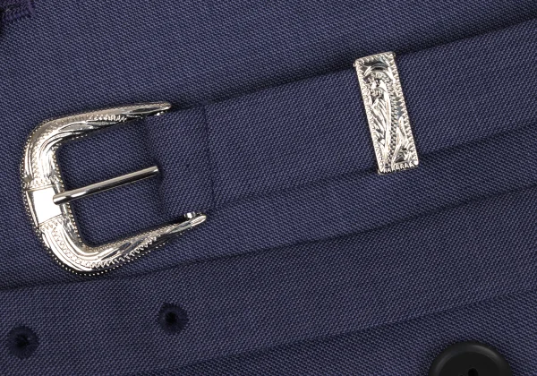 TOGA PULLA ARCHIVES Poly Wool Belted Corset Strapless Top K-167608_006