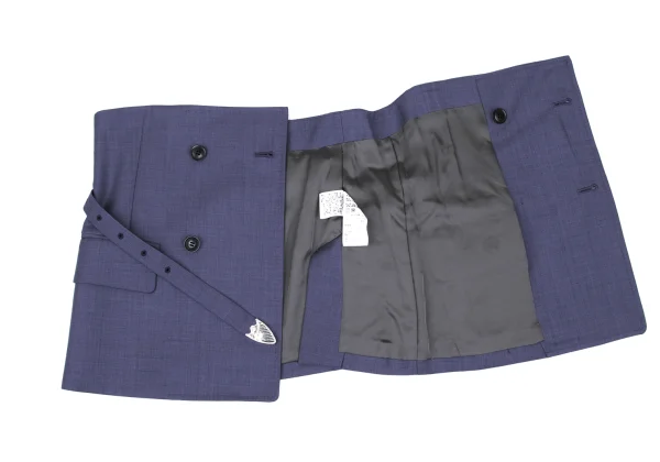 TOGA PULLA ARCHIVES Poly Wool Belted Corset Strapless Top K-167608_010