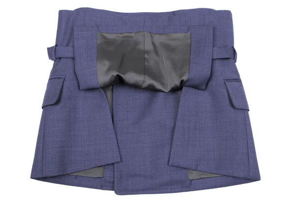 TOGA PULLA ARCHIVES Poly Wool Belted Corset Strapless Top K-167608_015