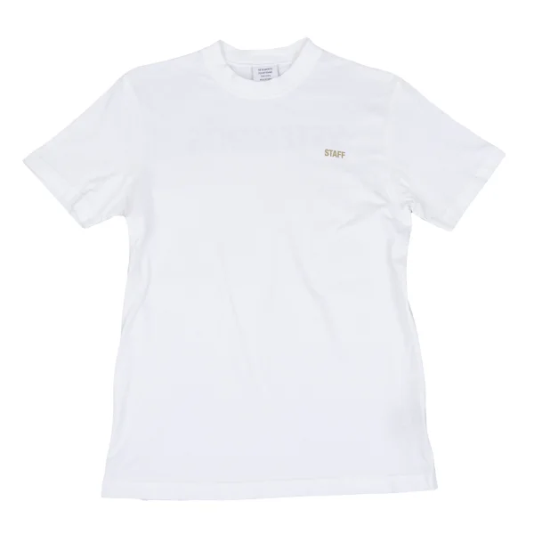 VETEMENTS Staff T-shirt White XS K-167613_001
