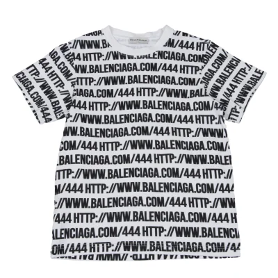 BALENCIAGA Logo Print T-shirt