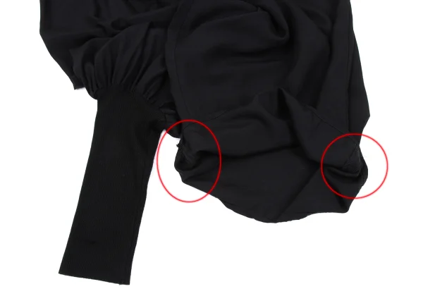 Y's Tencel Asymmetry Strap Dropped Crotch Pants K-167616_010