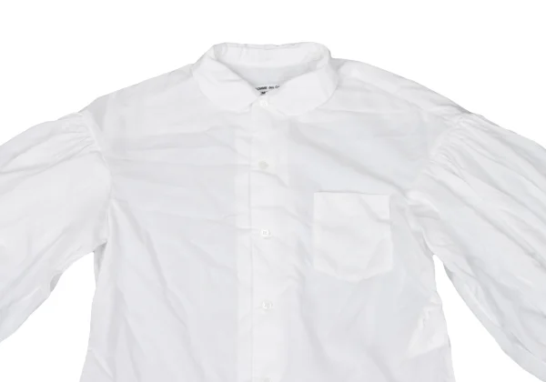 COMME des GARCONS COMME des GARCONS Poly Gather Sleeves Blouse K-167619_003