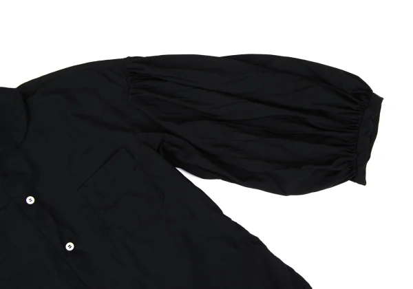 COMME des GARCONS COMME des GARCONS Poly Gather Sleeves Blouse K-167620_007