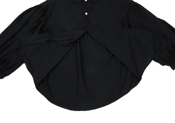 COMME des GARCONS COMME des GARCONS Poly Gather Sleeves Blouse K-167620_010