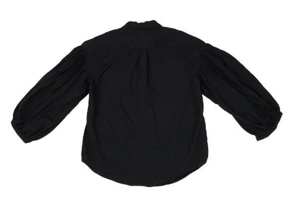 COMME des GARCONS COMME des GARCONS Poly Gather Sleeves Blouse K-167620_011