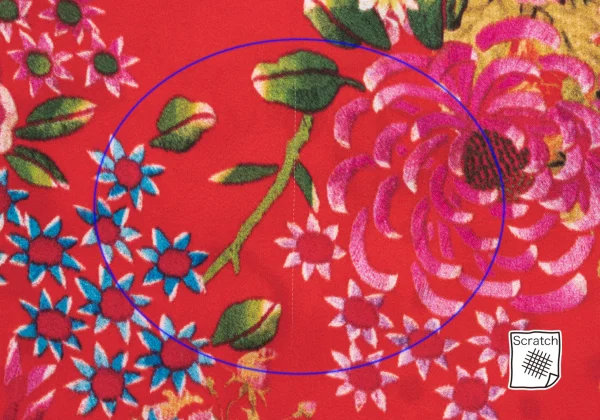 COMME des GARCONS Poly Floral Printed Wide Pants K-167621_006