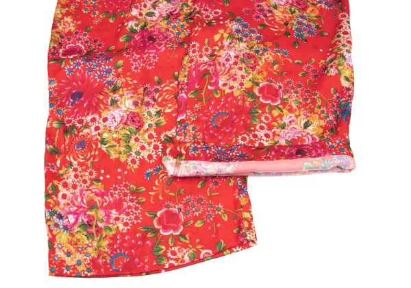 COMME des GARCONS Poly Floral Printed Wide Pants K-167621_007