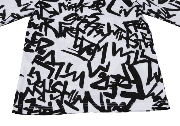 COMME des GARCONS Graffiti Printed Poly T Shirt K-167625_007