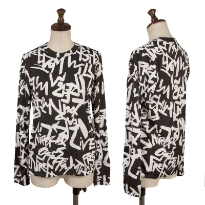 COMME des GARCONS Graffiti Printed T-shirt